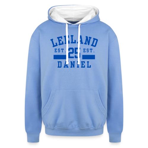 Leeland Daniel Varsity - Unisex Contrast Hoodie
