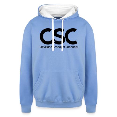 CSC Traditional Logo - Unisex Contrast Hoodie