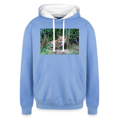 fox - Unisex Contrast Hoodie