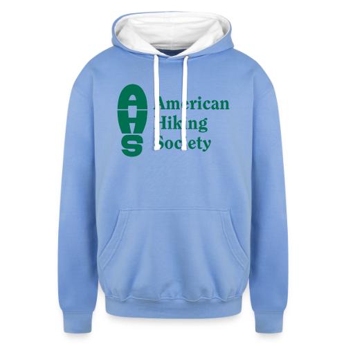 AHS logo green - Unisex Contrast Hoodie