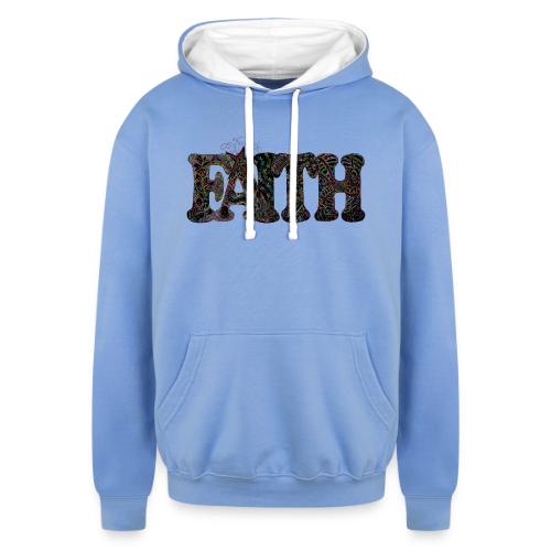 FAITH - Unisex Contrast Hoodie