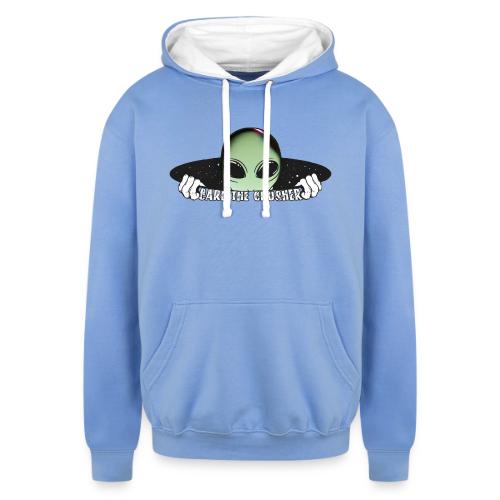 Coming Through Clear - Alien Arrival - Unisex Contrast Hoodie