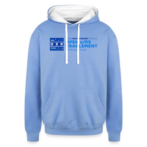 Open z/OS Enablement WG - Unisex Contrast Hoodie