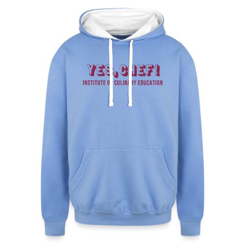 Yes, Chef! - Unisex Contrast Hoodie