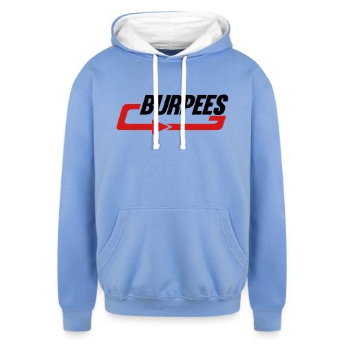 Burpees - Unisex Contrast Hoodie