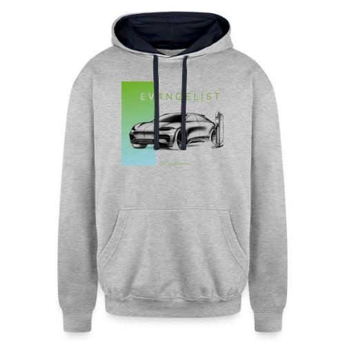 evangelist Taycan - Unisex Contrast Hoodie