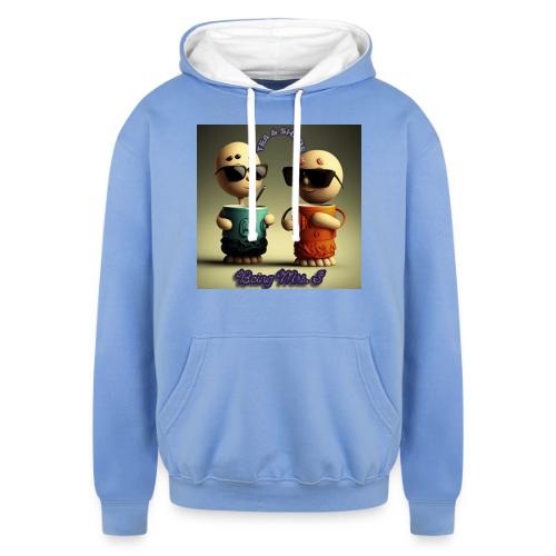 Smoon City_Tea and Shade - Unisex Contrast Hoodie