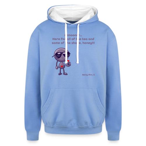 Smoon City_12_Here for the tea - Unisex Contrast Hoodie