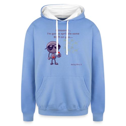 Smoon City_Sprinkle some BGM on you - Unisex Contrast Hoodie