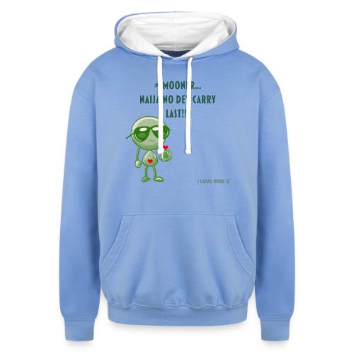 Smoon City | Naija No dey Carry Last | I love Mrs. - Unisex Contrast Hoodie