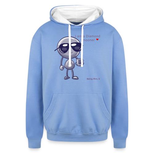 Smoon City 18 I am a Diamond Smooner - Unisex Contrast Hoodie