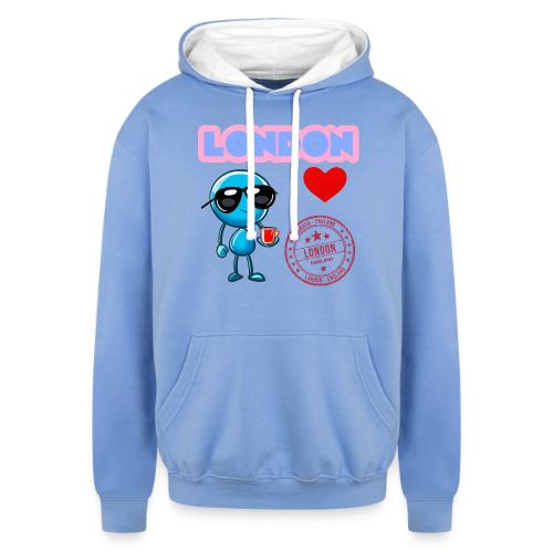 Smoon City_London - Unisex Contrast Hoodie