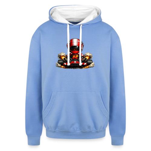 Carcadelogoracerback - Unisex Contrast Hoodie