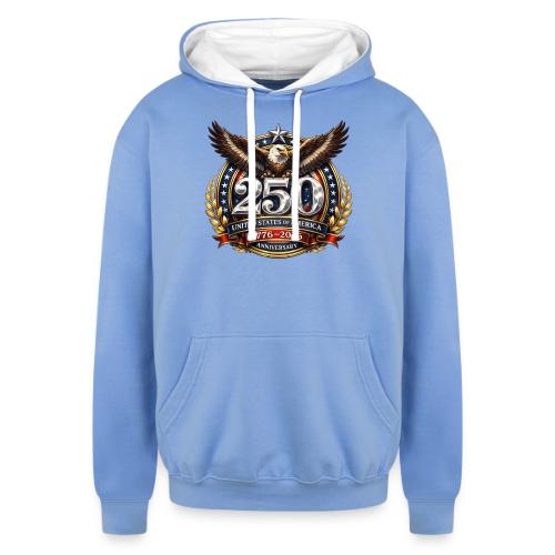 American Eagle USA 250th Anniversary 1776–2026 - Unisex Contrast Hoodie