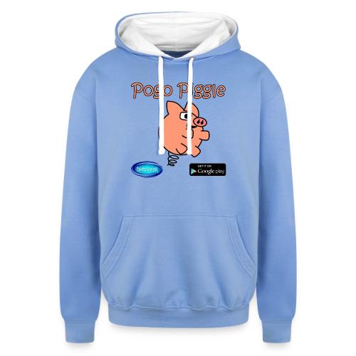 Pogo Piggle - Unisex Contrast Hoodie