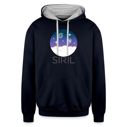 Siril logo 2021 - Unisex Contrast Hoodie