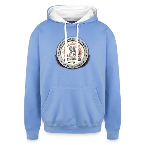 25 Years Strong - Unisex Contrast Hoodie