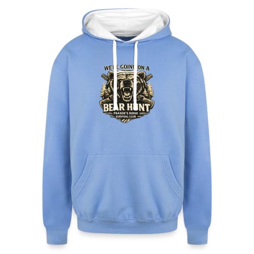 BEAR HUNT - Unisex Contrast Hoodie