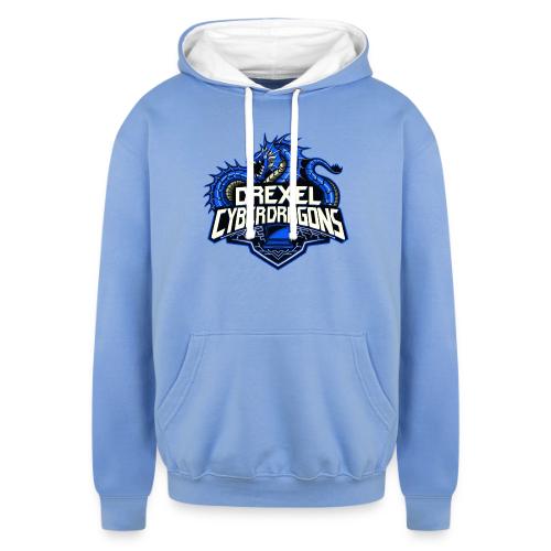 Blue Team - Unisex Contrast Hoodie