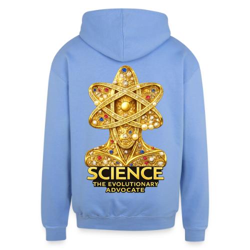 Science the Evolutionary Advocate - Unisex Contrast Hoodie