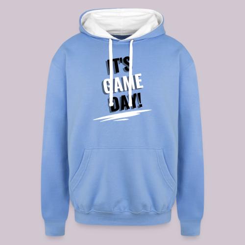 It's Game Day - Unisex Contrast Hoodie