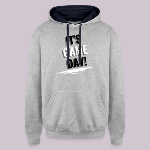It's Game Day - Unisex Contrast Hoodie