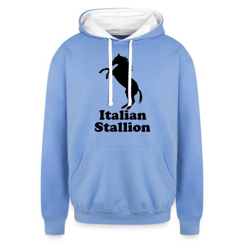 Italian Stallion - Unisex Contrast Hoodie