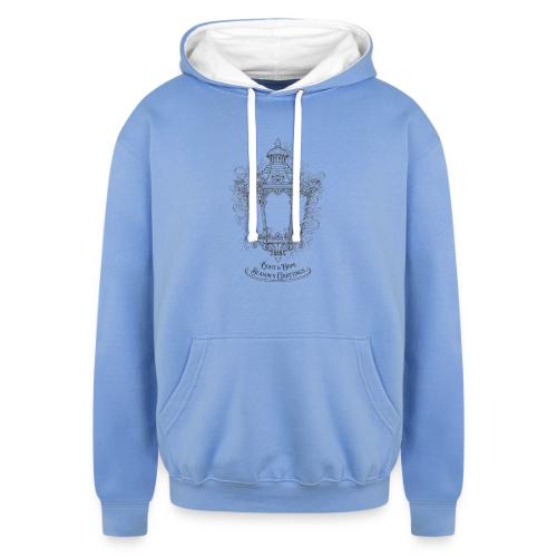 Victorian Lantern T-Shirt - Unisex Contrast Hoodie