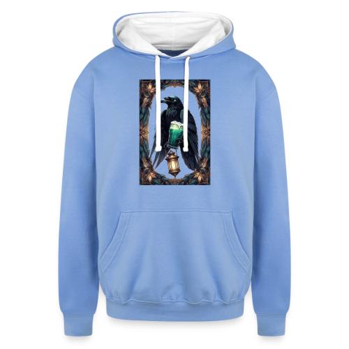 Pint of No Regrets Just Shenanigans Raven T-Shirt - Unisex Contrast Hoodie