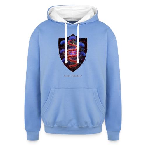 Women’s Day Crimson Thread Matriarch T Shirt, Gift - Unisex Contrast Hoodie