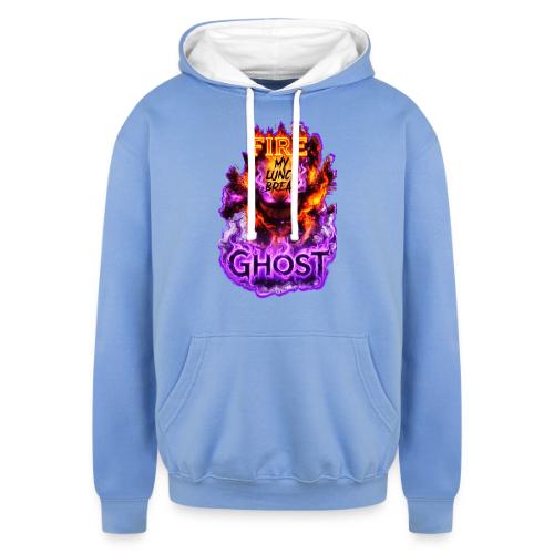 The Fire Ghost 26 - Unisex Contrast Hoodie