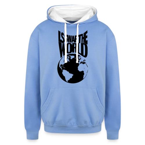 LS SWAP THE WORLD - Unisex Contrast Hoodie