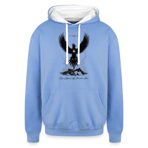 The Phoenix of Renewal T-Shirt - Unisex Contrast Hoodie