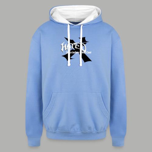 Hated Front - Unisex Contrast Hoodie