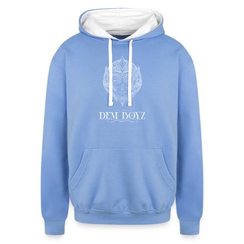 Dem Boyz Official Logo - Unisex Contrast Hoodie