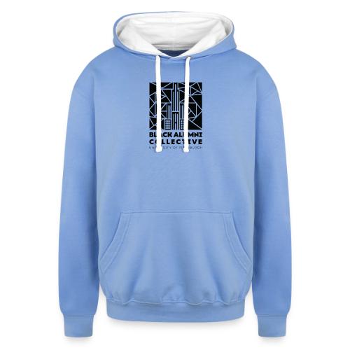 Black Alumni Collective Pittsburgh - Unisex Contrast Hoodie
