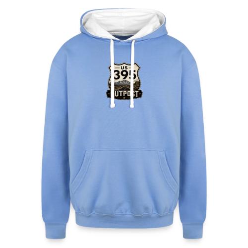 395 Outpost Shield - Unisex Contrast Hoodie