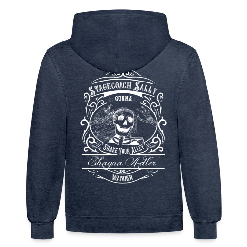 Stagecoach Sally - Unisex Contrast Hoodie
