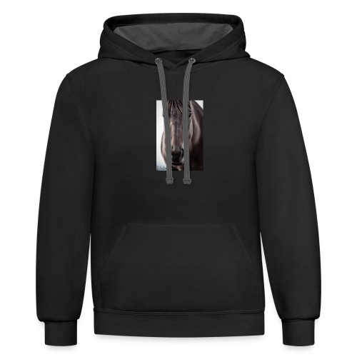 It's what the horse wants - Unisex Contrast Hoodie