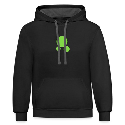 Clearbranch Dots - Unisex Contrast Hoodie