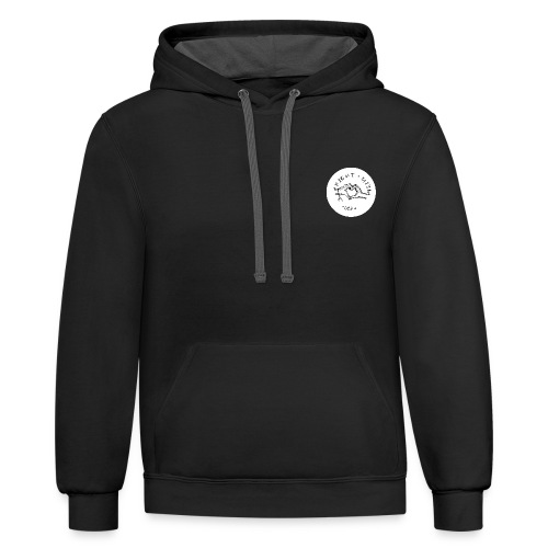 Fight with me - Unisex Contrast Hoodie