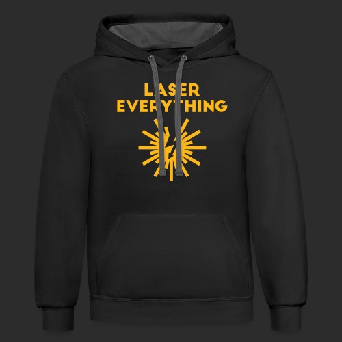 Laser Everything Classic - Unisex Contrast Hoodie