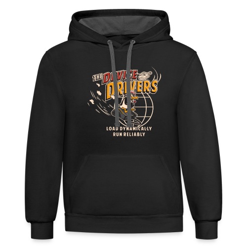 The Device Drivers - Unisex Contrast Hoodie