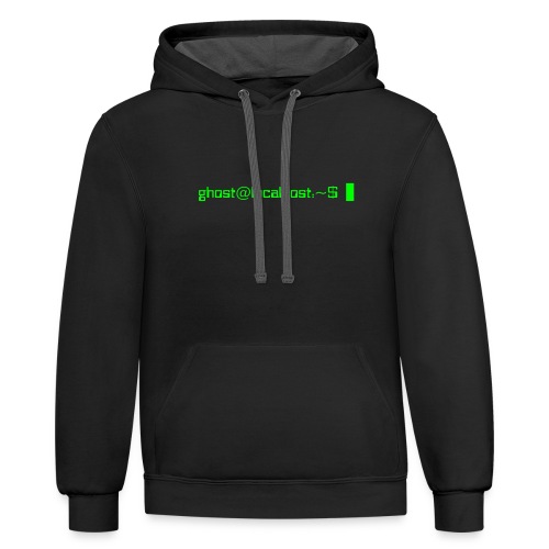 Ghost in the Shell - Unisex Contrast Hoodie