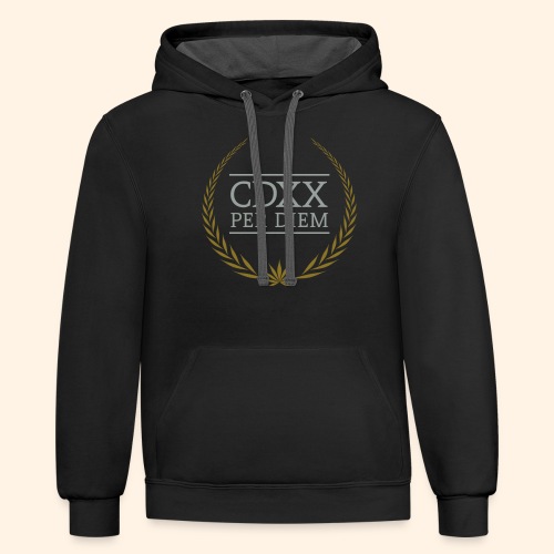 CDXX Per Diem - Unisex Contrast Hoodie