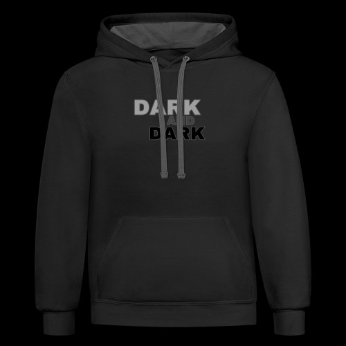 Dark And Dark Collection - Unisex Contrast Hoodie