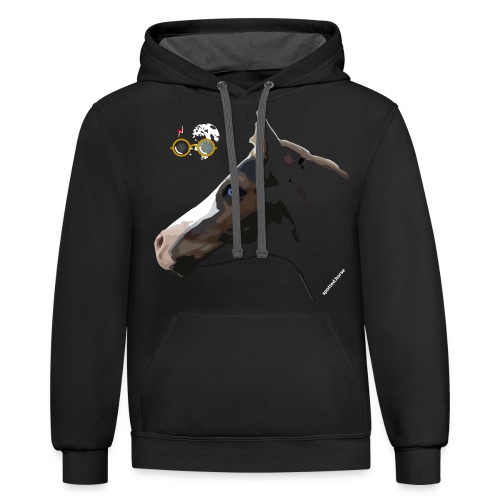 Spotted.Horse Appaloosa Colt - Unisex Contrast Hoodie
