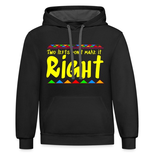 Do Right! - Unisex Contrast Hoodie