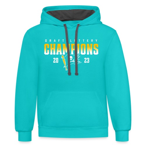 Draft Lottery Champions 2023 - Unisex Contrast Hoodie