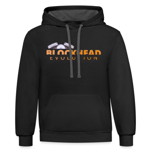 Blockhead - The Evolution Engine - Unisex Contrast Hoodie